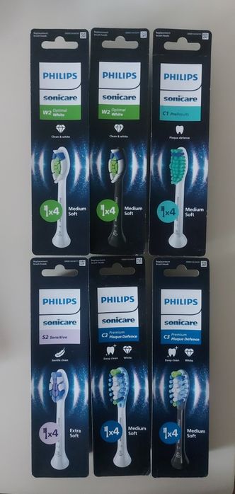 Оригинальні насадки Philips sonicare до електричної зубної щітки