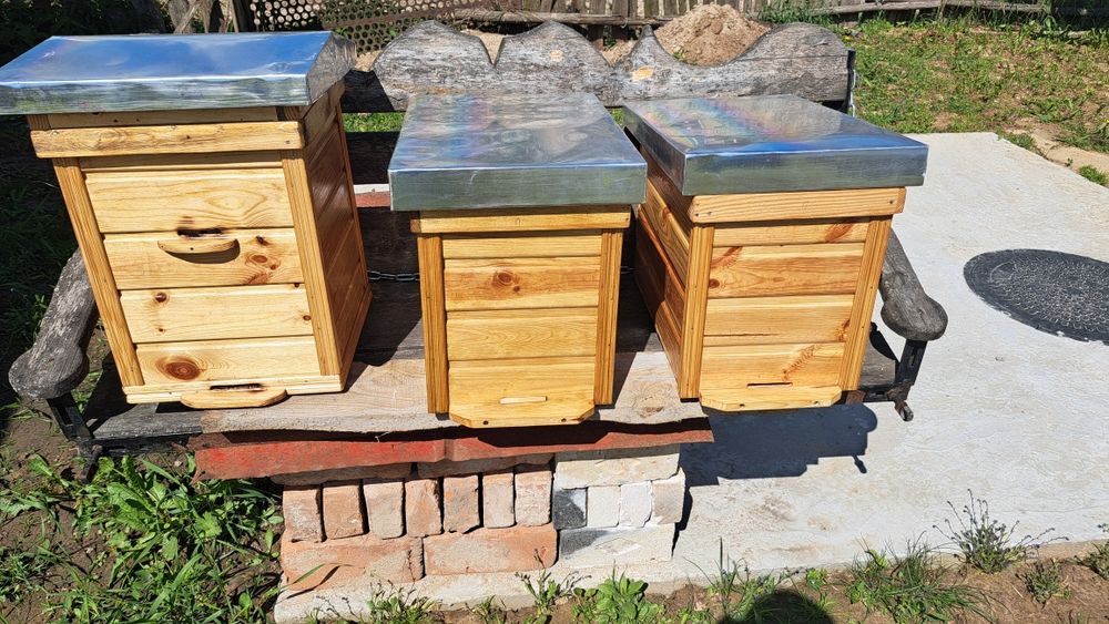 Продам 2 вулики з магазинами+ловушка обмін на рої