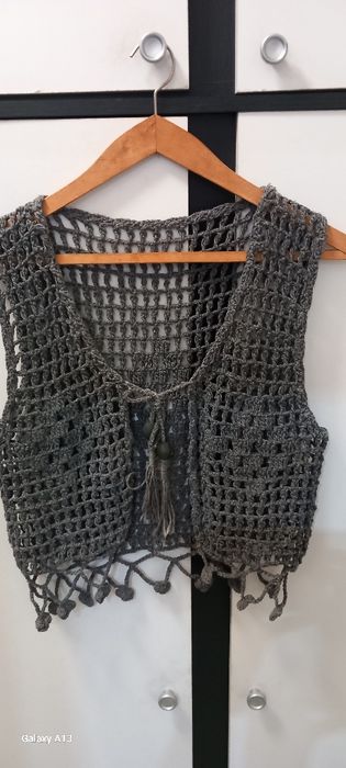 Ażurowe bolerko (narzutka)