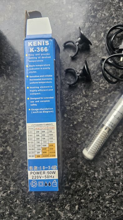 Обігрівач для акваріума Автоматик К-366, 300W