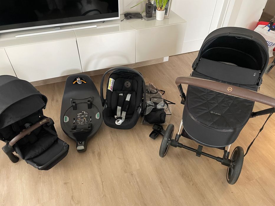 Wózek/ fotelik z bazą / spacerówka  cybex Priam 2.0
