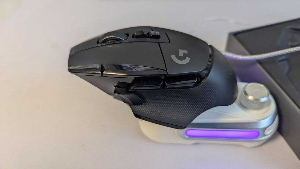 Миша Logitech G502X Lightspeed Wireless Black+Магнітна зарядка G-Power