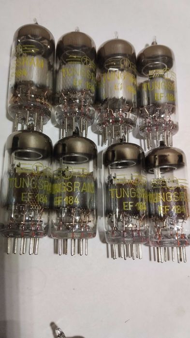 EF 184  лампа пентод   50-70г  RFT, Tungsram   и др