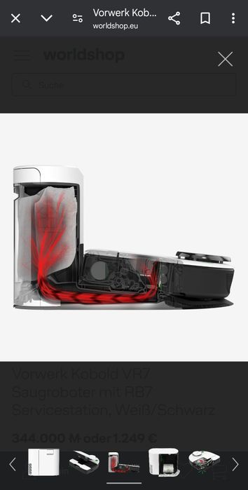 Sprzedam odkurzacz Kobold RB7