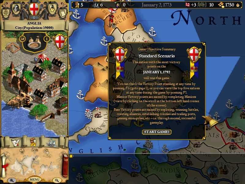 Kolekcjonerska Gra - Europa Universalis 1492 - 1792 PC Dystrybucja PL