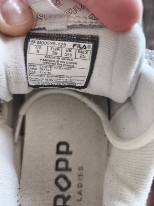 Женские коссовки FILA 39 размер