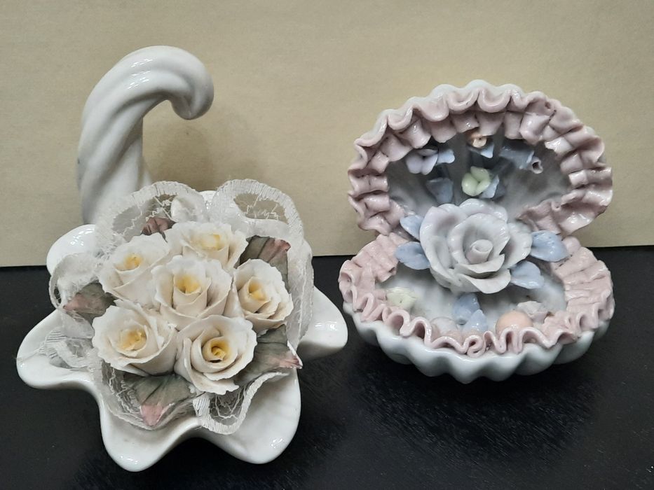 Caixinhas decorativas em porcelana