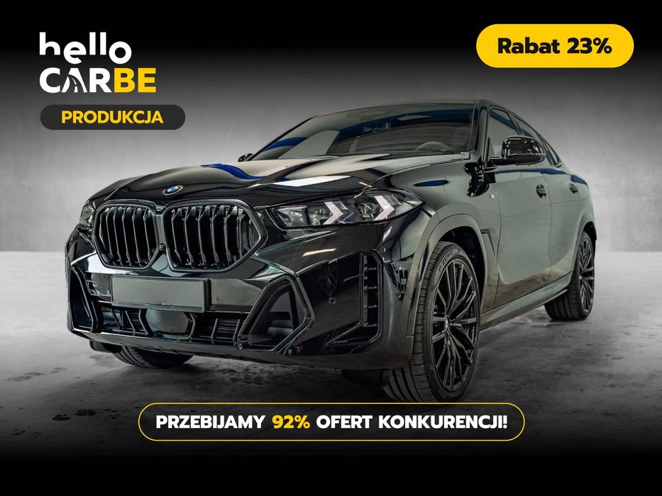 BMW X6 xDrive 40d M Pakiet Nowy Leasing Wynajem Najlepszy Rabat