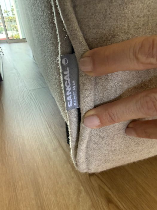 Sofá 2 lugares marca Sancal como novo