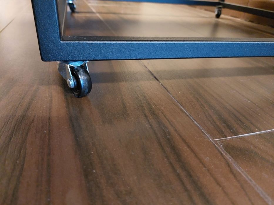 Stolik kawowy loft z szufladą