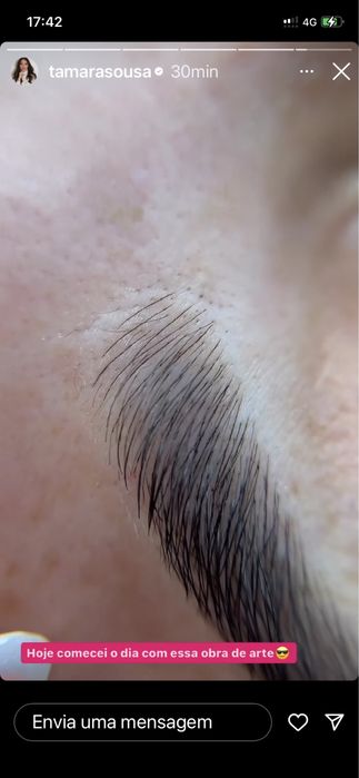 Cilios/pestanas/sobrancelhas e labios