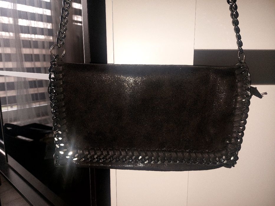 Torebka damska delikaty połysk