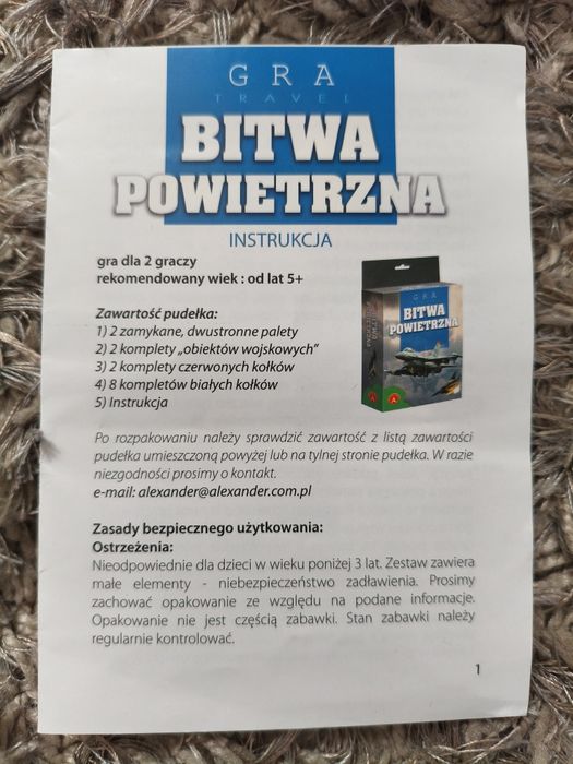 Bitwa powietrzna Gra strategiczna