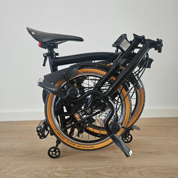 Brompton C Line M6L Explore Black Edition 2023 Bicicleta Dobrável