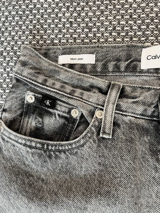 Джинси мом весна літо Calvin Klein Jeans оригінал сірі