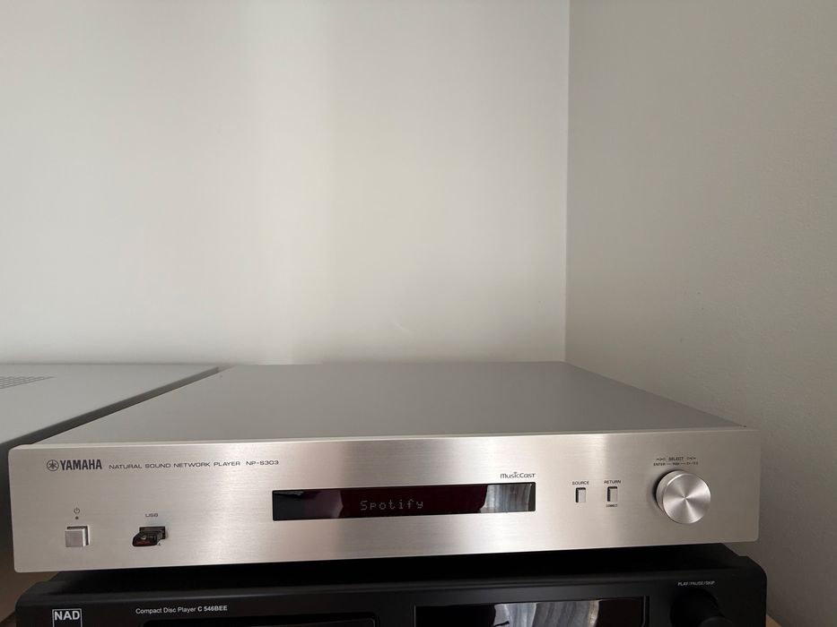 Yamaha NP-S303 Srebrny | Stan Idealny | Pełen Komplet + Box