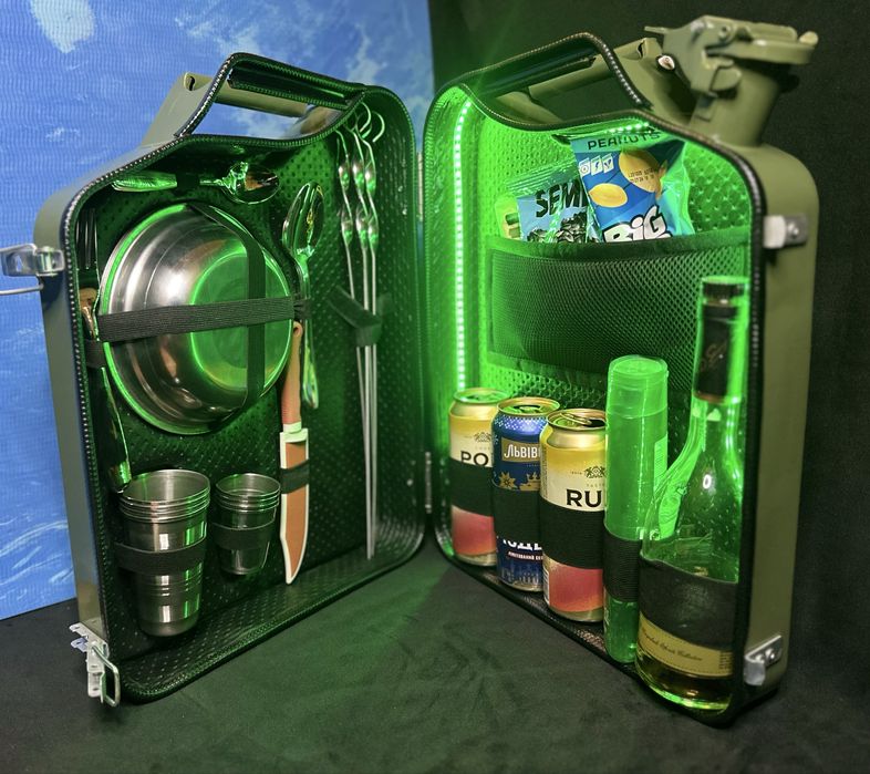 Мужкой БОКС  Бар каністра 20Л Подарок мужу на день рождения