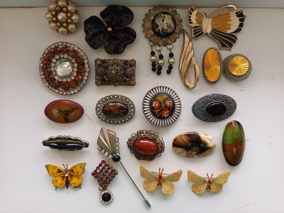 Винтажная брошь из ссср