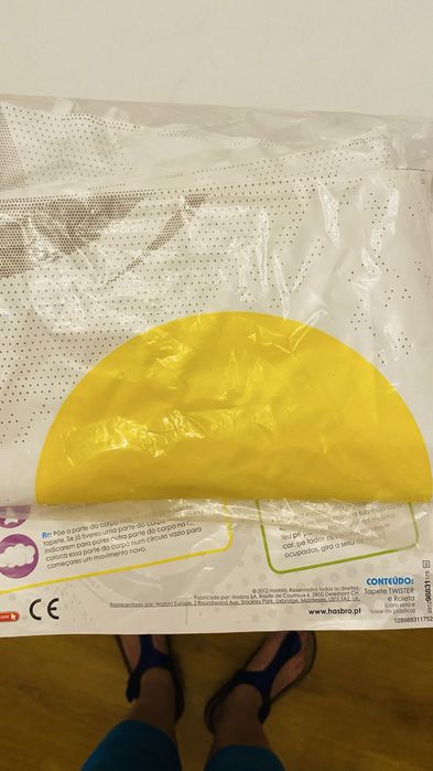 Jogo infantil Twister