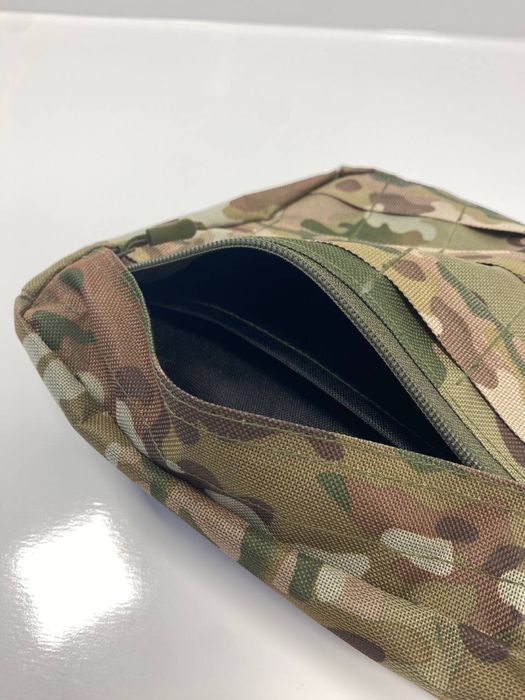 Напашник піксель мультикам олива (хакі), захист паху, підсумок