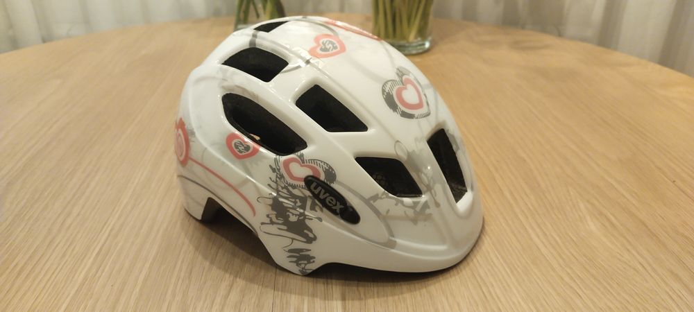 Kask UVEX 51-55cm wentylowany, siatka przeciw owadom, Woom, Scoot
