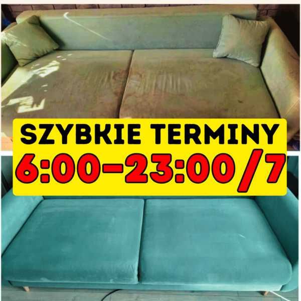 Pranie kanapy Sofa Fotel Krzesła Meble Karcher Odkurzacz piorący Pranie tapicerki meblowej Mobilne pranie tapicerki Czyszczenie kanapy Kraków 24h