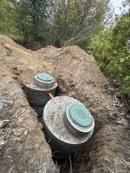 Септик під ключ — монтаж за 1 день Ціна септика під ключ — від 15000т