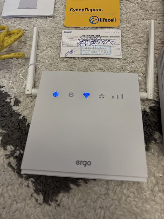 4G Wi-Fi роутер ERGO R0516B