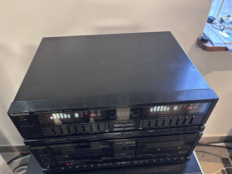 Technics SH-E70 equlizer/korektor + Deck RS-X888