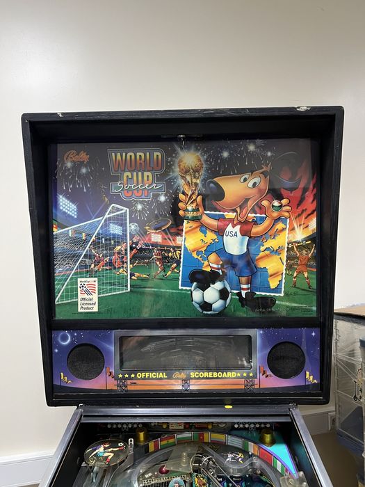 Flipper BALLY campeonato mundo Futebol