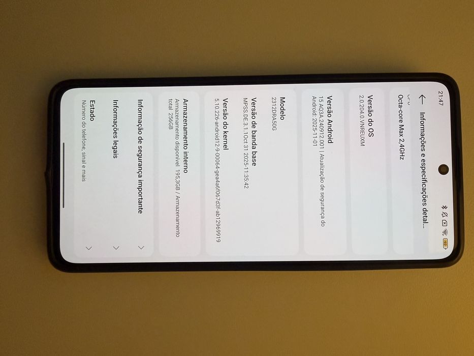 Xiaomi Redmi Note 13 Pro 5G – 8GB / 256GB – COM GARANTIA 2027