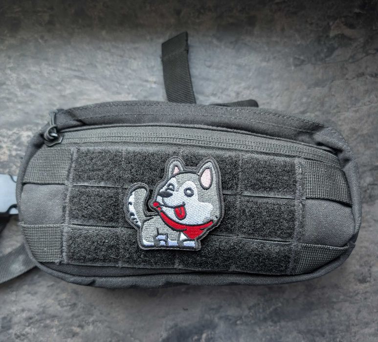 Naszywka na rzep husky