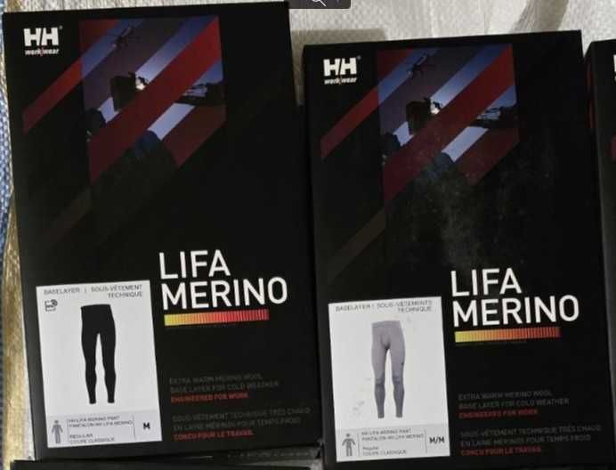 Термоштани шерсть мериноса Helly Hansen LIFA Base Layer Merino Trouser