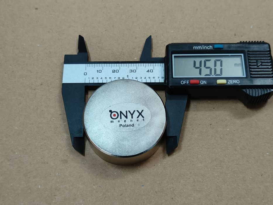 Магніт N42 45*15мм (65кг) ТМ ONYX Неодимовий ( Є безготівка без ПДВ )