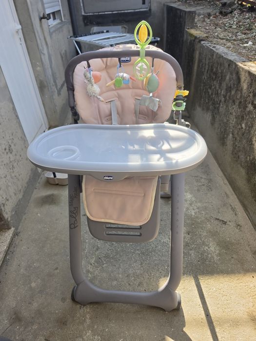 Cadeira das papas chicco polly magic relax
