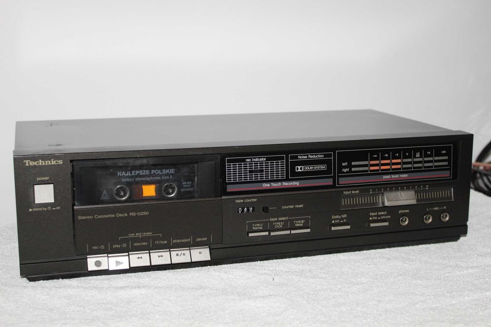 TECHNICS RS-D250 Magnetofon deck segment stereo Made in Japan Wysyłka