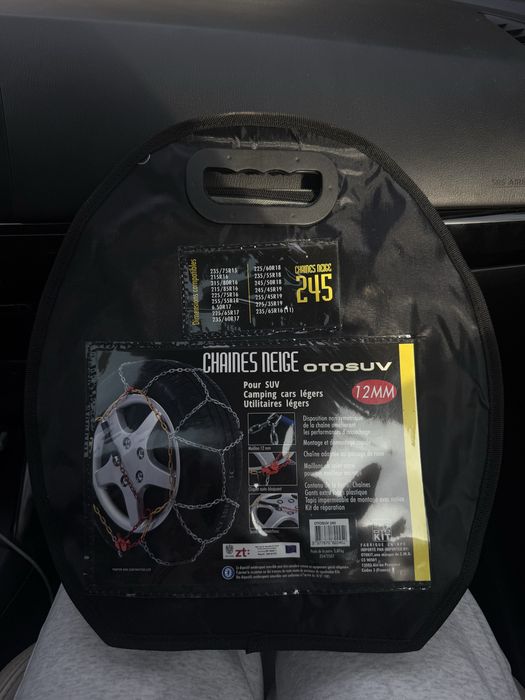 Lańcuchy sniegowe na opony