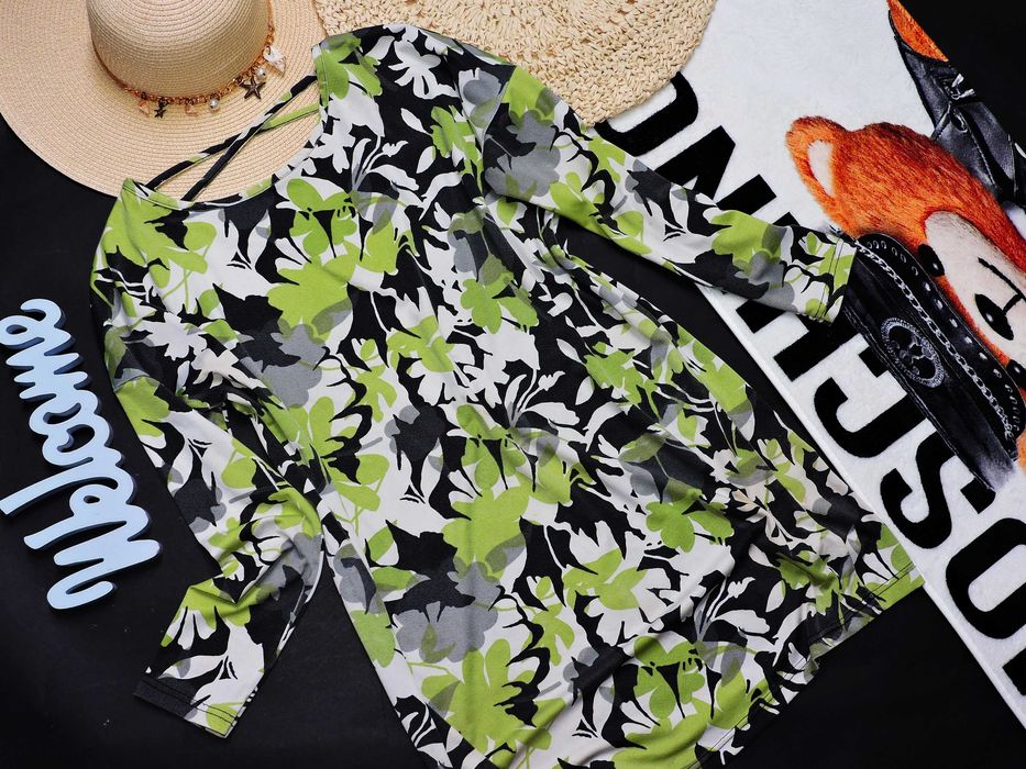 Vanting sukienka print kwiaty M
