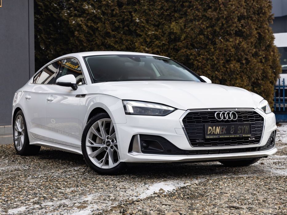 Audi A5 Sportback Bezwypadkowy*Vitrual Cockpit*Klimatronik3stref.*Full Led*Tablet*Ambien