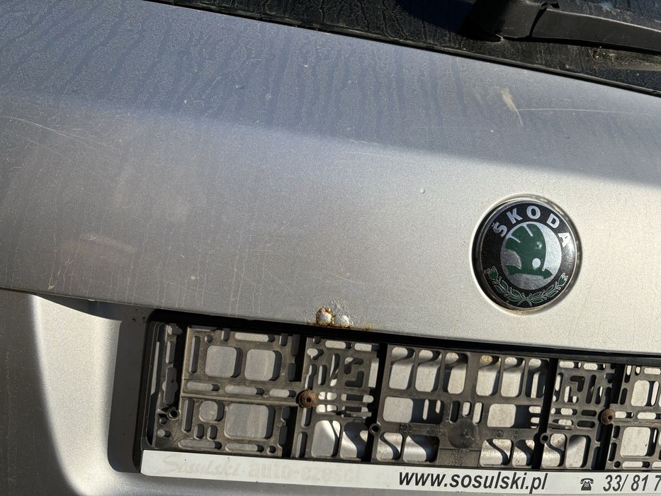 Klapa tyl skoda fabia II hb 9156