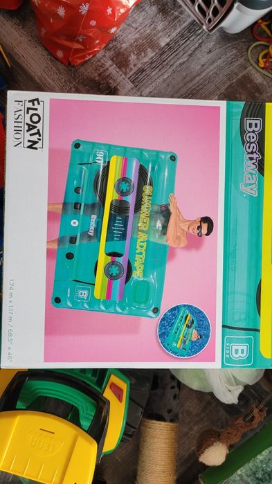 Materac do pływania Bestway Retro Beats kaseta