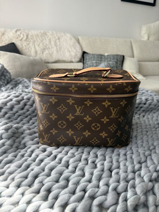 Kosmetyczka LV Louis Vuitton duża pojemna
