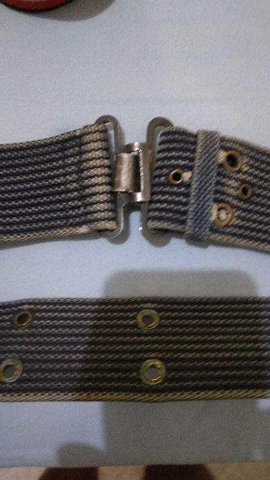 cinto militar azul