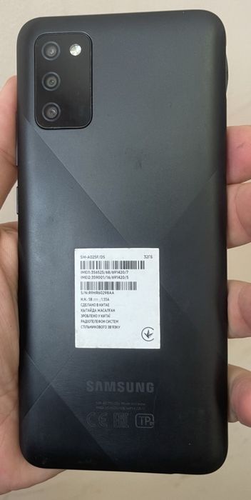 Мобильный телефон Samsung Galaxy A02s, 3/32