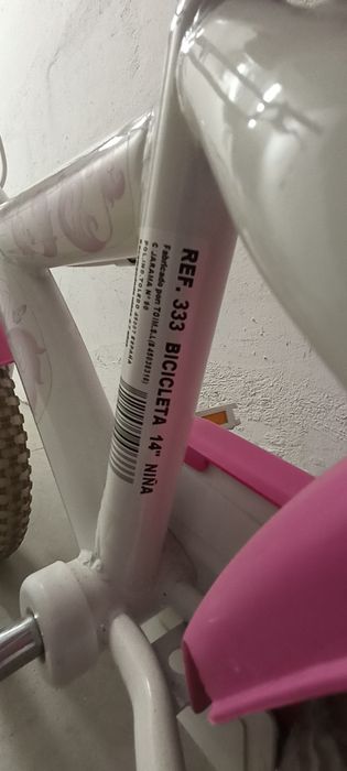 Bicicleta de menina 4 a 6 anos - 14''