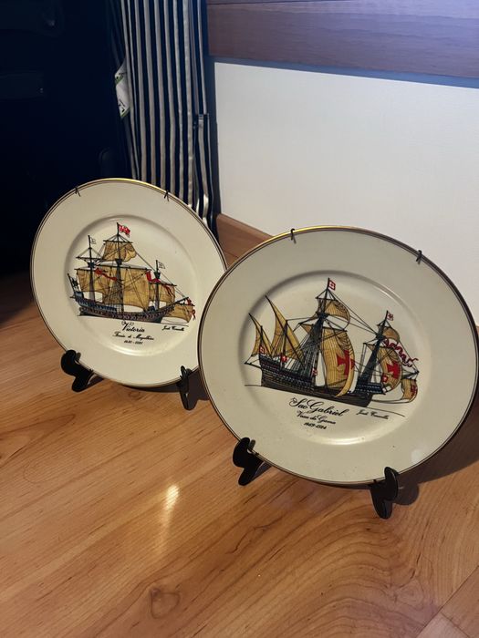 Vista Alegre 6 Pratos Coleção Navios Descobrimentos