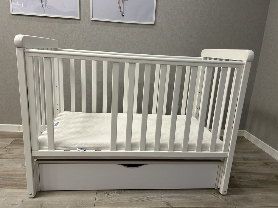 Дитяче ліжко Верес ЛД-12 з маятником і шухлядою