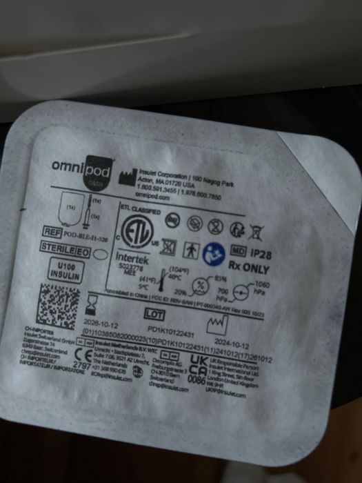Pompa insulinowa Omnipod Dash