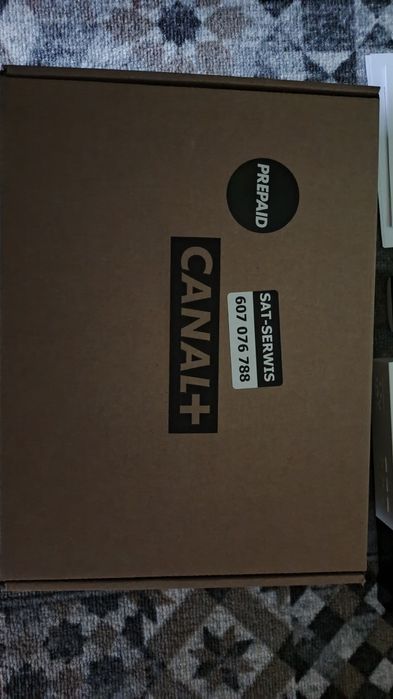 Dekoder Canal+ Wifibox+ dsiw74 satelitarny na własność tv na