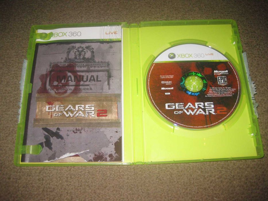 Gears of War 2" Game for Xbox 360 / Complete!64172218225281122